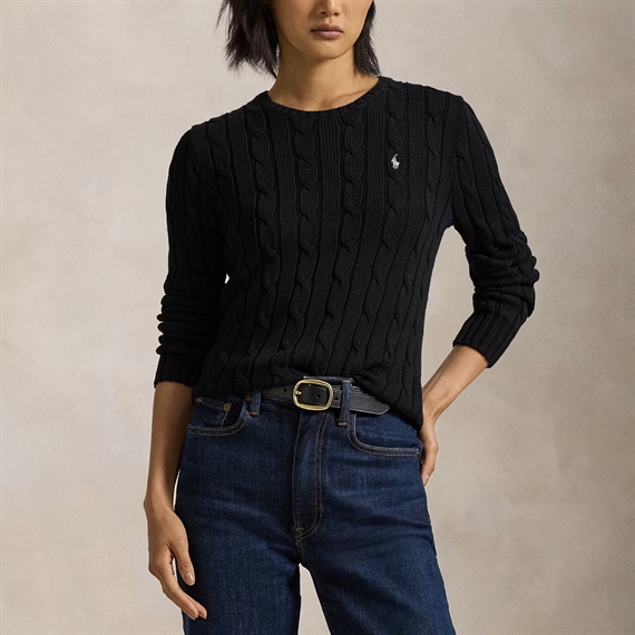 Polo Ralph Lauren Cable Sweater, Polo Black